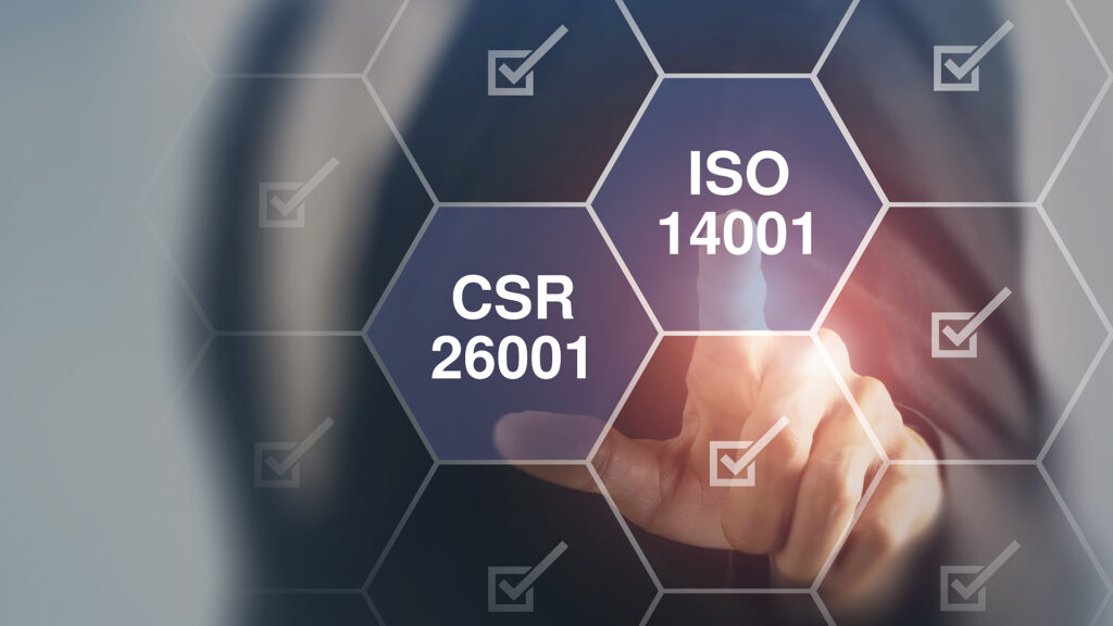 Iso 14001 CRS 26001 Zertifizierung