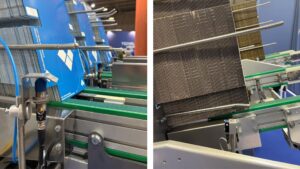 Modern packaging line with integrated sensor solutions from wenglor